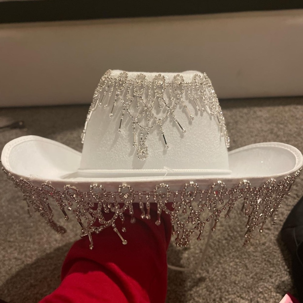 Cute jeweled cowboy hat